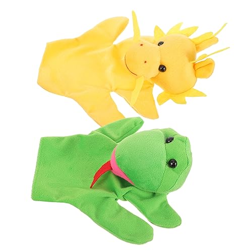 ERINGOGO 2 Stück Handpuppen aus Interaktive Tierpuppen für Geschichtenerzählen und Rollenspiele Weiches Stoffspielzeug für Zuhause und Kindergarten ERINGOGO 2 Stück Handpuppen aus Interaktive Tierpuppen für Geschichtenerzählen und Rollenspiele Weiches Stoffspielzeug für Zuhause und Kindergarten von ERINGOGO