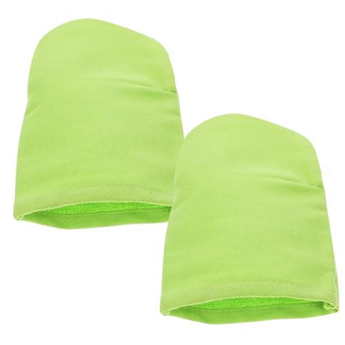 ERINGOGO 2 Stück Handpuppenmaterial Für Klein Weich Handpuppen Bastelset Interaktive Handpuppe Handpuppen Bastelset Puppenspiel DIY Aktivitäts Handpuppe Kinderpuppen Grüne von ERINGOGO