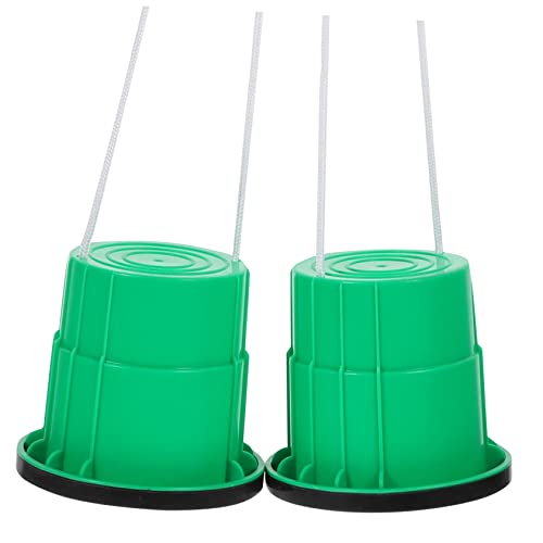 ERINGOGO 2 Stück Hochstuhl rutschfeste Balance Trainer für Fördert Gleichgewicht und Motorik für Outdoor Spiele und Gartenaktivitäten Grün ERINGOGO 2 Stück Hochstuhl rutschfeste Balance Trainer für Fördert Gleichgewicht und Motorik für Outdoor Spiele und Gartenaktivitäten Grün von ERINGOGO