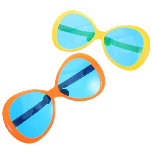 ERINGOGO 2 Stück Jumbo Hawaiian Sonnenbrille Lustige Oversized Brillen für Strand und Sommerpartys Fotorequisiten mit Leichte Tragbare Neuheitsbrille für Unvergessliche ERINGOGO 2 Stück Jumbo Hawaiian Sonnenbrille Lustige Oversized Brillen für Strand und Sommerpartys Fotorequisiten mit Leichte Tragbare Neuheitsbrille für Unvergessliche von ERINGOGO