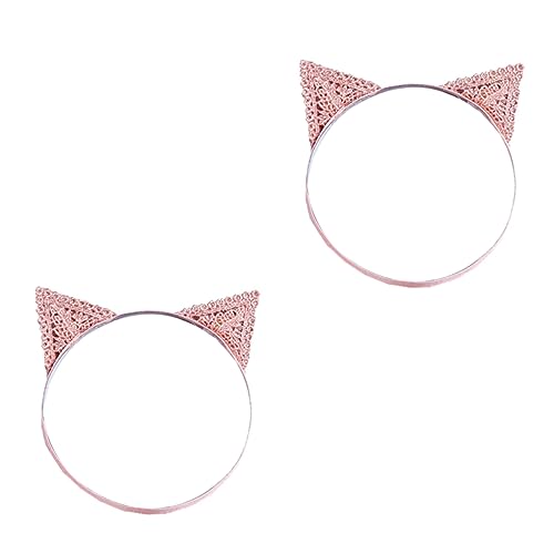 ERINGOGO 2 Stück Katzenohren Stirnband Kopfband Kopfschmuck Katzenohr Haarband Katzenohr Stirnbänder Haarschmuck Wickeln Haarband Haarreifen Stirnband Haarbänder Stoff Rosa ERINGOGO 2 Stück Katzenohren Stirnband Kopfband Kopfschmuck Katzenohr Haarband Katzenohr Stirnbänder Haarschmuck Wickeln Haarband Haarreifen Stirnband Haarbänder Stoff Rosa von ERINGOGO