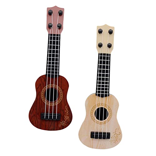 ERINGOGO 2 Stück Kinderspielzeug Ukulele Teiliges Sichere Gitarre für Kleinkinder Pädagogisches Musikinstrument Bunte Mini Gitarren zur Musikalischen Früherziehung ERINGOGO 2 Stück Kinderspielzeug Ukulele Teiliges Sichere Gitarre für Kleinkinder Pädagogisches Musikinstrument Bunte Mini Gitarren zur Musikalischen Früherziehung von ERINGOGO