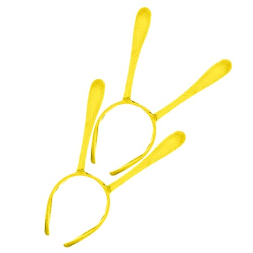ERINGOGO 2 Stück Kleines Bienen Stirnband Party Haar Accessoires Bienenantenne Haarreifen Haarband Bienenhaarreifen Modisches Stirnband Lesezeichen Tönung Lustige Stirnbänder von ERINGOGO