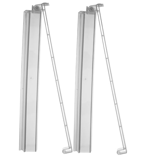 ERINGOGO 2 Stück Mahjong Push Ruler Transparent Lange Mahjong Equipment Vielseitiges Push Arrangierwerkzeug für Zuhause und Profi Spieler Portable von ERINGOGO