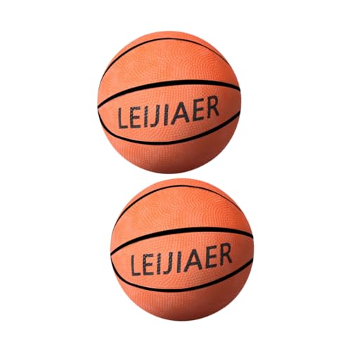 ERINGOGO 2 Stück Mini-Basketball Kleiner Basketball Mini-Basketbälle Mini -Basketballspielparty Gunst Basketball Spiel Basketballpartyspiel für Basketball-Indoor-Spiel von ERINGOGO