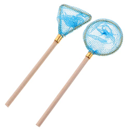 ERINGOGO 2 Stück Mini-Fischernetz Miniatur-Angelornamente Fischnetz zur Dekoration Angelausrüstung Angelnetzdekoration kleines Netz Angelwurfnetz kleines Fischnetz Holz Blau ERINGOGO 2 Stück Mini-Fischernetz Miniatur-Angelornamente Fischnetz zur Dekoration Angelausrüstung Angelnetzdekoration kleines Netz Angelwurfnetz kleines Fischnetz Holz Blau von ERINGOGO