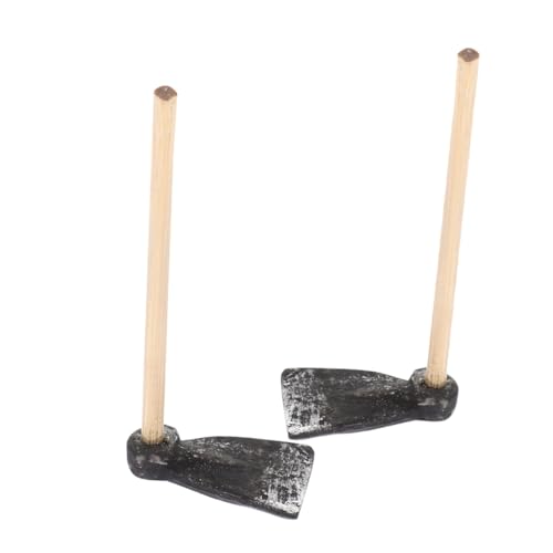 ERINGOGO 2stücke Miniatur Gartenwerkzeug Dollhouse Mini Hoe Perfektes Zubehör Für Puppenhaus-Garten Und Farm-szenen Sicher Zum Spielen Kreative Dekoration Für -projekte ERINGOGO 2stücke Miniatur Gartenwerkzeug Dollhouse Mini Hoe Perfektes Zubehör Für Puppenhaus-Garten Und Farm-szenen Sicher Zum Spielen Kreative Dekoration Für -projekte von ERINGOGO
