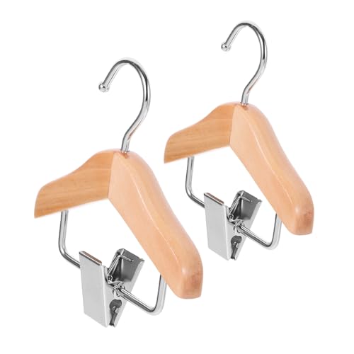 ERINGOGO 2 Stück Mini Kleiderbügel für Puppen Praktische Puppenbekleidungsständer für Puppenhaus Aufbewahrungslösung für Puppenkleidung und Spielzeugzubehör ERINGOGO 2 Stück Mini Kleiderbügel für Puppen Praktische Puppenbekleidungsständer für Puppenhaus Aufbewahrungslösung für Puppenkleidung und Spielzeugzubehör von ERINGOGO