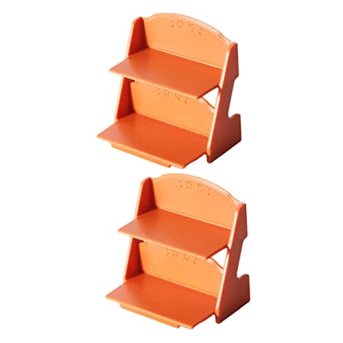 ERINGOGO 2 Stück Mini-Möbelmodell puppenstubenmöbel Dollhouse Furniture Puppenhaus Puppenbett Miniatur Bonsai Miniaturgarten Puppenmöbel Mini-Displayregal mit 2 Ebenen Mini-Regal Orange ERINGOGO 2 Stück Mini-Möbelmodell puppenstubenmöbel Dollhouse Furniture Puppenhaus Puppenbett Miniatur Bonsai Miniaturgarten Puppenmöbel Mini-Displayregal mit 2 Ebenen Mini-Regal Orange von ERINGOGO
