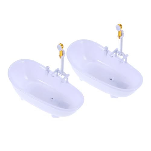 ERINGOGO 2 Stück Mini -Wasserstrahlbad fusswanne für Pool Badewerkzeug Puppenduscheimer Puppe elektrische Badewanne Puppenschwimmbad Puppenbadewanne Puppenduschbecken Weiß ERINGOGO 2 Stück Mini -Wasserstrahlbad fusswanne für Pool Badewerkzeug Puppenduscheimer Puppe elektrische Badewanne Puppenschwimmbad Puppenbadewanne Puppenduschbecken Weiß von ERINGOGO