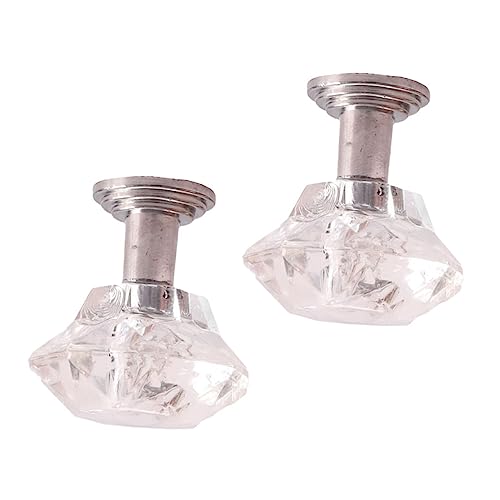ERINGOGO 2 Stück Mini -kronleuchtermodell Laterne Schließfach Kronleuchter Simulationsmöbel Solar- Miniaturlampen Miniaturen Mini-Schreibtisch Mini-kronleuchter-Ornament Silver Acryl ERINGOGO 2 Stück Mini -kronleuchtermodell Laterne Schließfach Kronleuchter Simulationsmöbel Solar- Miniaturlampen Miniaturen Mini-Schreibtisch Mini-kronleuchter-Ornament Silver Acryl von ERINGOGO