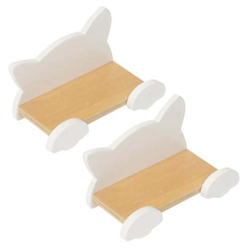 ERINGOGO 2 Stücke Mini Regal Für Puppe Kit Dekorative Miniatur 12 Puppe Zubehör von ERINGOGO