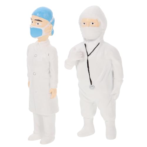 ERINGOGO 2 Stück Miniatur Arzt Figuren Kleine Lebensechte Menschen Detailreiche Miniaturfiguren für Sandtisch Mikrolandschaft und Architekturmodell Dekoration Vielseitig und Platzsparend ERINGOGO 2 Stück Miniatur Arzt Figuren Kleine Lebensechte Menschen Detailreiche Miniaturfiguren für Sandtisch Mikrolandschaft und Architekturmodell Dekoration Vielseitig und Platzsparend von ERINGOGO