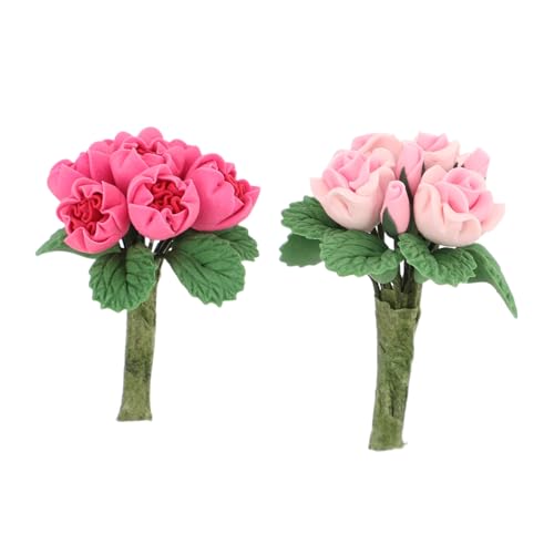 ERINGOGO 2 Stück Miniatur Blumenarrangement aus Harz Realistische Kleine Blüten für Puppenhaus Dekoration Sicher Vielseitig für DIY Bastelprojekte und Mini Garten Ausstattung ERINGOGO 2 Stück Miniatur Blumenarrangement aus Harz Realistische Kleine Blüten für Puppenhaus Dekoration Sicher Vielseitig für DIY Bastelprojekte und Mini Garten Ausstattung von ERINGOGO