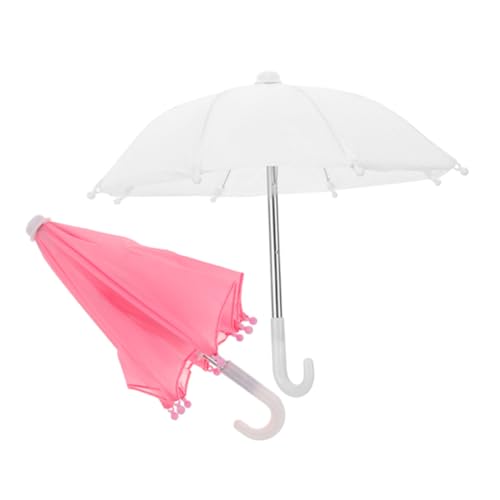 ERINGOGO 2 Stück Miniatur Puppenhaus Regenschirm Teilig Zubehör für Amerikanische Puppen Miniaturmodell Rosa und Weiß Detailgetreue Dekoration für Puppen und Dioramen ERINGOGO 2 Stück Miniatur Puppenhaus Regenschirm Teilig Zubehör für Amerikanische Puppen Miniaturmodell Rosa und Weiß Detailgetreue Dekoration für Puppen und Dioramen von ERINGOGO