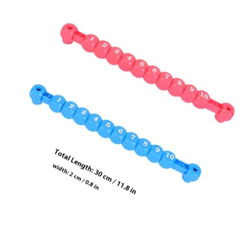 ERINGOGO 2 Stück Multifunktionaler Tischfußball Punktezähler Kunststoff Kompakte Anzeigetafel für Tischspiele Robuste Scorekeeper für Fußball und Andere Desktop Spiele von ERINGOGO