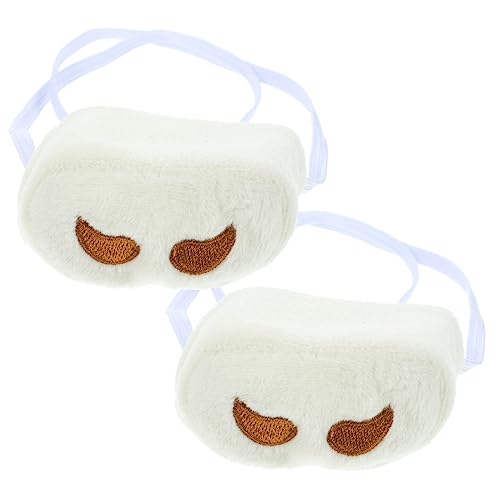 ERINGOGO 2 Stück Nase aus Stoff Spa-Stirnband Kostüm pelzige Pfoten Kühe Hund halloween mitgebsel wampir halloween heeloween party decoration mockin Kuhnase verkleiden tragbare Kuhnase Tuch von ERINGOGO