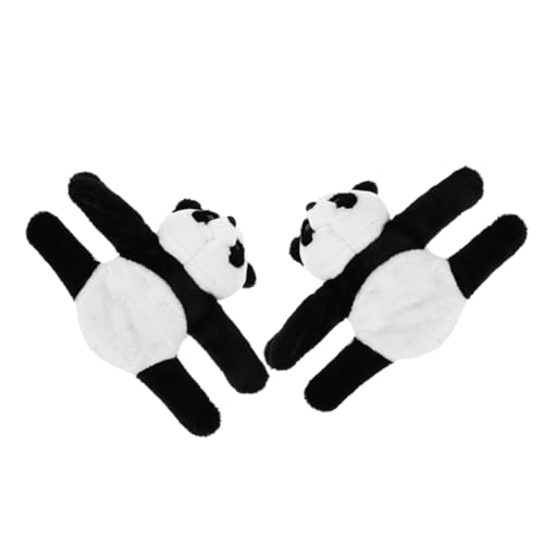 ERINGOGO 2 Stück Panda Plüsch Slap Armband Kuscheltier Handgelenk Band für Kindergeburtstage Party und Weiche Süße und Praktische Tier Hugger Armbänder ERINGOGO 2 Stück Panda Plüsch Slap Armband Kuscheltier Handgelenk Band für Kindergeburtstage Party und Weiche Süße und Praktische Tier Hugger Armbänder von ERINGOGO