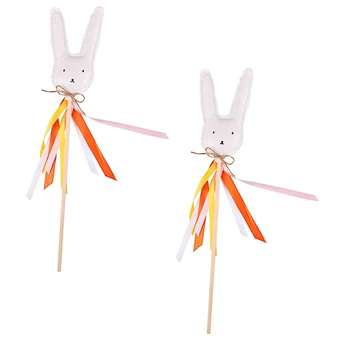 ERINGOGO 2 Stück Partyverzierung Geformt Fee Hase Zauberstäbe Kaninchenmusterstab Schmücken Kinderspielzeug Requisiten Für Die Osterparty Stoff ERINGOGO 2 Stück Partyverzierung Geformt Fee Hase Zauberstäbe Kaninchenmusterstab Schmücken Kinderspielzeug Requisiten Für Die Osterparty Stoff von ERINGOGO