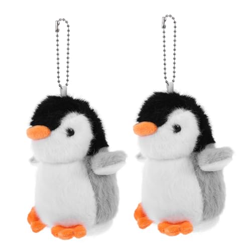 ERINGOGO 2stücke Plüsch-pinguin Schlüsselanhänger Süße Hängende Deko Für Taschen Niedlicher Stofftier- Für Und Dekoration Für Partys Und Alltag von ERINGOGO