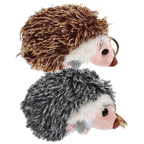 ERINGOGO 2 Stück Plüsch Igel Schlüsselanhänger Kuscheltier Anhänger Dunkelbraun Weiches Material Leicht Tragbar Niedlich für Geburtstag Valentinstag Weihnachten ERINGOGO 2 Stück Plüsch Igel Schlüsselanhänger Kuscheltier Anhänger Dunkelbraun Weiches Material Leicht Tragbar Niedlich für Geburtstag Valentinstag Weihnachten von ERINGOGO