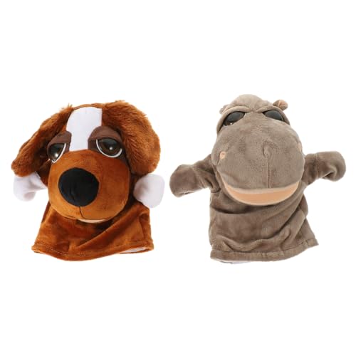 ERINGOGO 2 Stück Plüsch Tier Handpuppen Interaktives Erzählspielzeug für Waschbar und Komfortabel Fördert Kreativität und Emotionale Kommunikation für Rollenspiele und Eltern Interaktion ERINGOGO 2 Stück Plüsch Tier Handpuppen Interaktives Erzählspielzeug für Waschbar und Komfortabel Fördert Kreativität und Emotionale Kommunikation für Rollenspiele und Eltern Interaktion von ERINGOGO