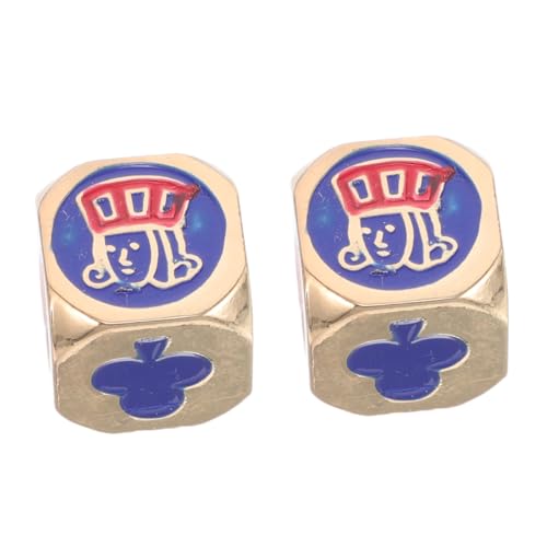 ERINGOGO 2 Stück Pokerwürfel Farbige Würfel Mini Metallwürfel Tischspiele Würfelspiele Metall Abgerundete Würfel Schreibwürfel Ausgefallene Würfel Gaming Würfel Kunstwürfel Einzigartige ERINGOGO 2 Stück Pokerwürfel Farbige Würfel Mini Metallwürfel Tischspiele Würfelspiele Metall Abgerundete Würfel Schreibwürfel Ausgefallene Würfel Gaming Würfel Kunstwürfel Einzigartige von ERINGOGO
