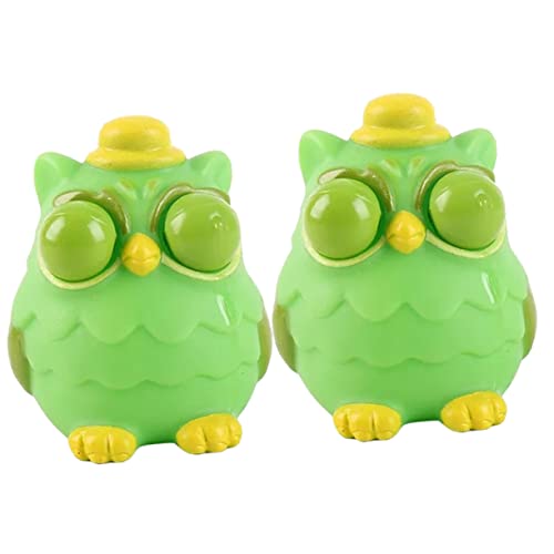 ERINGOGO 2 Stück Prise Musik für kinderspielzeug Lustiges Stretch- Tricky kinderknallzeug qridor tragbares Fidget- Dehnbares PVC Green von ERINGOGO