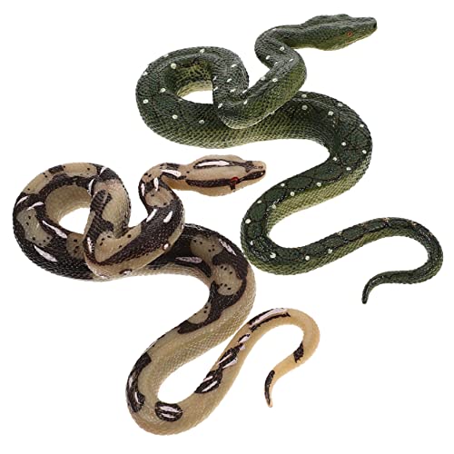 ERINGOGO 2stücke Schlangenfigur Kunststoff Täuschend Echte Snake Dekoration Für Garten Spielzeug Für Lernspielzeug Tierkunde Leicht Und ERINGOGO 2stücke Schlangenfigur Kunststoff Täuschend Echte Snake Dekoration Für Garten Spielzeug Für Lernspielzeug Tierkunde Leicht Und von ERINGOGO