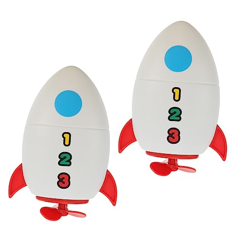 ERINGOGO 2 Stück Raketenspielzeug Badespielzeug Interaktives Badspielzeug Badewanne Wasserspielzeug Babybadspielzeug Badespielzeug aufziehen Badespielzeug für Plastik ERINGOGO 2 Stück Raketenspielzeug Badespielzeug Interaktives Badspielzeug Badewanne Wasserspielzeug Babybadspielzeug Badespielzeug aufziehen Badespielzeug für Plastik von ERINGOGO