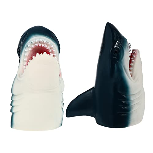 ERINGOGO 2 Stück Realistische Shark Head Handpuppen aus Weichem Material Interaktive Rollenspiel Spielzeuge mit Beweglichem für Fantasievolle Kommunikationsförderung ERINGOGO 2 Stück Realistische Shark Head Handpuppen aus Weichem Material Interaktive Rollenspiel Spielzeuge mit Beweglichem für Fantasievolle Kommunikationsförderung von ERINGOGO