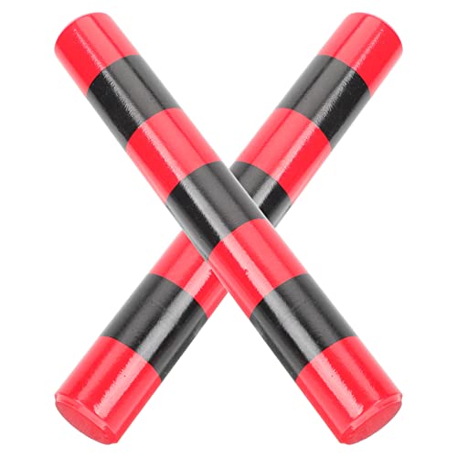 ERINGOGO 2 Stück Rhythmus Stick Streifenstock Stick Säuglingsmusikinstrumente Kinderinstrumente Babyinstrument Für Musikinstrumente Für Rhythmus-Instrument Holz Schwarz ERINGOGO 2 Stück Rhythmus Stick Streifenstock Stick Säuglingsmusikinstrumente Kinderinstrumente Babyinstrument Für Musikinstrumente Für Rhythmus-Instrument Holz Schwarz von ERINGOGO
