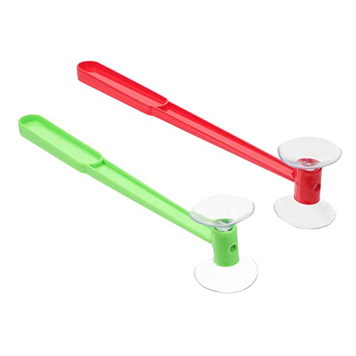ERINGOGO 2 Stück Saughammer mit Saugnapf Ergonomischer Griff Fördert Hand Auge Koordination und Feinmotorik Farblich Sortiert Reaktions und Lernspielzeug Zufällige Farbe Zufällige Farbe von ERINGOGO