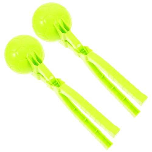 ERINGOGO 2 Stück Schneeballzange Winterspielzeug Toys Tragbar Leicht Outdoor Schneeballformer Mit Flexiblem Griff Für Sauberes Schnelles Schneespielzeug Zufällige Farbe von ERINGOGO