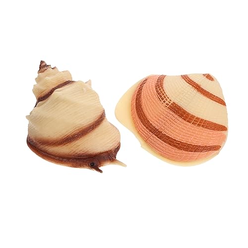 ERINGOGO 2 Stück Simulation Muschelmuschel Shell-Modell-Ornament Meeresstrand Muscheln Mini- Muschelschalenmodell Muschelschale Figur Handwerk Aquarienverzierung Tiermodell Plastik ERINGOGO 2 Stück Simulation Muschelmuschel Shell-Modell-Ornament Meeresstrand Muscheln Mini- Muschelschalenmodell Muschelschale Figur Handwerk Aquarienverzierung Tiermodell Plastik von ERINGOGO