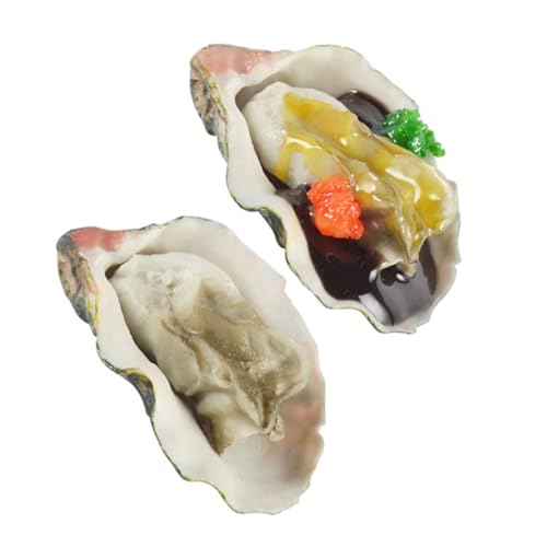 ERINGOGO 2 Stück Simulierte Austern Obst Fälschung Aquarium Tank küchendekoration Kitchen Decoration spielsachen spilzeug spielwaren Auster-Modell gefälschtes Essen PVC ERINGOGO 2 Stück Simulierte Austern Obst Fälschung Aquarium Tank küchendekoration Kitchen Decoration spielsachen spilzeug spielwaren Auster-Modell gefälschtes Essen PVC von ERINGOGO