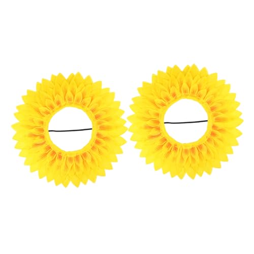 ERINGOGO Lustiger Sonnenblumenhut Für Jungen Und Mädchen Einzigartige Blumenkopfbedeckungs-requisiten Sonnenblumenkostüm Für Kindergartenveranstaltungen von ERINGOGO