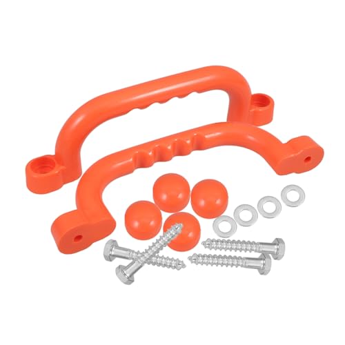 ERINGOGO 2stücke Teiliges Sicherheitsgriffe Aus Kunststoff Für Spielplätze rutschfeste Handgriffe Für Outdoor-spielgeräte Für Klettergerüste Und Spielhäuser Buntem von ERINGOGO