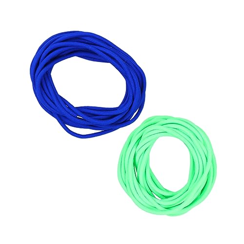 ERINGOGO 2 Stück Springseil Elastische Sprungbänder für Schule Outdoor Lustige Gummiband Springseile Grün Blau Optimal für Sporttraining Gewichtsverlust ERINGOGO 2 Stück Springseil Elastische Sprungbänder für Schule Outdoor Lustige Gummiband Springseile Grün Blau Optimal für Sporttraining Gewichtsverlust von ERINGOGO