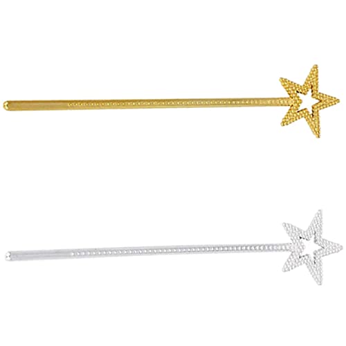 ERINGOGO 2 Stück Stern Zauberstäbe für Mädchen Leichte Glitzernde Feenstäbe als Party Deko und Cosplay Requisiten Geeignet für Geburtstage Kostümpartys und Bühnenauftritte ERINGOGO 2 Stück Stern Zauberstäbe für Mädchen Leichte Glitzernde Feenstäbe als Party Deko und Cosplay Requisiten Geeignet für Geburtstage Kostümpartys und Bühnenauftritte von ERINGOGO