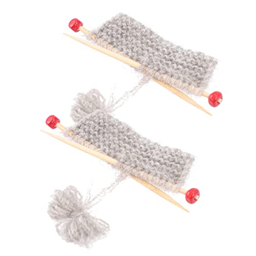 ERINGOGO 2 Stück Strickpullover Ornament Mini Strickzubehör Wohnaccessoires Strickpullover Modelle Mikro Landschaftsdekor Modelldekor Strickpullover Holz Grau ERINGOGO 2 Stück Strickpullover Ornament Mini Strickzubehör Wohnaccessoires Strickpullover Modelle Mikro Landschaftsdekor Modelldekor Strickpullover Holz Grau von ERINGOGO
