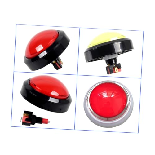 ERINGOGO 2 Stück Teiliges Elektronisches Spiel Responder mit LED Licht Batteriefrei Rote und Gelbe Zweifuß Schalter für Party und Tv Spielshow Quiz Interaktives Zufällige Zufällige Farbe ERINGOGO 2 Stück Teiliges Elektronisches Spiel Responder mit LED Licht Batteriefrei Rote und Gelbe Zweifuß Schalter für Party und Tv Spielshow Quiz Interaktives Zufällige Zufällige Farbe von ERINGOGO