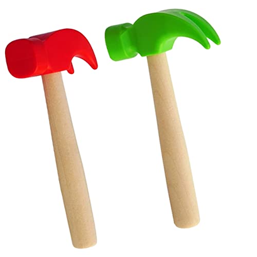 ERINGOGO 2 Stück Teiliges Hammer Kleiner Hämmerchen Sicher für Werkzeugspielzeug für Jungen und Geburtstagsgeschenke und Feiertage ERINGOGO 2 Stück Teiliges Hammer Kleiner Hämmerchen Sicher für Werkzeugspielzeug für Jungen und Geburtstagsgeschenke und Feiertage von ERINGOGO