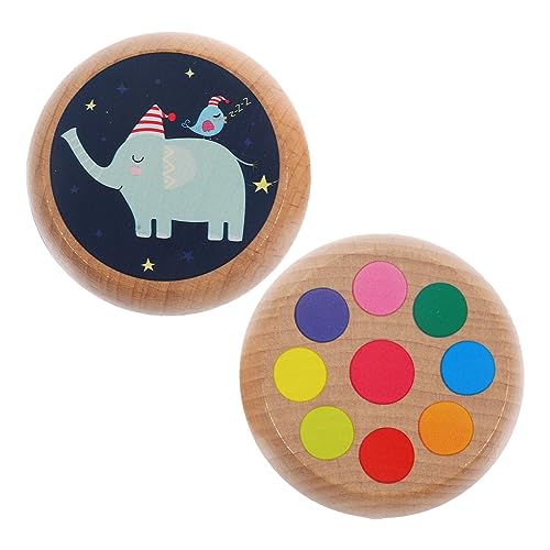 ERINGOGO 2 Stück Teiliges Holz Yo Yo Bälle Unisex für Süßem Muster Fördert Hand Augen Koordination Finger und Handgelenkbeweglichkeit Tragbar für Schule und Outdoor Spielspaß ERINGOGO 2 Stück Teiliges Holz Yo Yo Bälle Unisex für Süßem Muster Fördert Hand Augen Koordination Finger und Handgelenkbeweglichkeit Tragbar für Schule und Outdoor Spielspaß von ERINGOGO