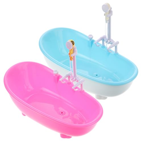 ERINGOGO 2 Stück Teiliges Mini Badewannen Set aus Kunststoff mit Elektrischem Sprühfunktion Vielseitiger Badewannenbecher für Getränke und Erfrischungsgetränke für ERINGOGO 2 Stück Teiliges Mini Badewannen Set aus Kunststoff mit Elektrischem Sprühfunktion Vielseitiger Badewannenbecher für Getränke und Erfrischungsgetränke für von ERINGOGO