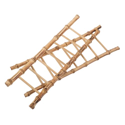 ERINGOGO 2 Stück Teiliges Mini Bambusleiter Set Detailreiche Retro Miniaturleiter für Puppenhaus Möbel Kompakte Langlebige Dekoration für Feengarten und Micro Landschaften ERINGOGO 2 Stück Teiliges Mini Bambusleiter Set Detailreiche Retro Miniaturleiter für Puppenhaus Möbel Kompakte Langlebige Dekoration für Feengarten und Micro Landschaften von ERINGOGO