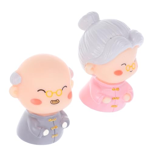 ERINGOGO 2 Stück Teiliges Miniatur Figuren Großeltern Handgefertigte Harz Deko Romantische Tortendeko für Hochzeit Geburtstag Jahrestag Liebevolle Oma Opa Dekoration für Kuchen und Tisch ERINGOGO 2 Stück Teiliges Miniatur Figuren Großeltern Handgefertigte Harz Deko Romantische Tortendeko für Hochzeit Geburtstag Jahrestag Liebevolle Oma Opa Dekoration für Kuchen und Tisch von ERINGOGO