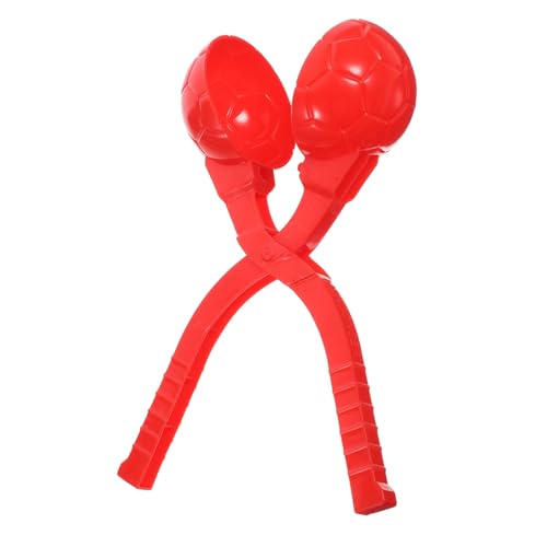 ERINGOGO 2 Stück Teiliges Schneeballspielzeug aus Sicherem Kunststoff Leichter Schneeballformer für Praktisches Winterspielzeug zum Formen von Schneebällen für Outdoor ERINGOGO 2 Stück Teiliges Schneeballspielzeug aus Sicherem Kunststoff Leichter Schneeballformer für Praktisches Winterspielzeug zum Formen von Schneebällen für Outdoor von ERINGOGO