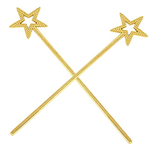 ERINGOGO 2 Stück Teiliges Stern Zauberstäbe für Mädchen Glitzernde Feenstäbe als Kostüm Accessoire Leicht und Handlich für Geburtstagsfeiern Halloween Cosplay und Fantasievolles ERINGOGO 2 Stück Teiliges Stern Zauberstäbe für Mädchen Glitzernde Feenstäbe als Kostüm Accessoire Leicht und Handlich für Geburtstagsfeiern Halloween Cosplay und Fantasievolles von ERINGOGO