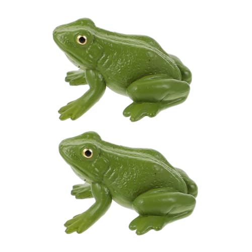 ERINGOGO 2 Stück Teiliges Verschleißfester Froschfiguren aus Bunte Frosch Dekoration Spielerische Tiermodelle als Kinderspielzeug und Schreibtischdeko ERINGOGO 2 Stück Teiliges Verschleißfester Froschfiguren aus Bunte Frosch Dekoration Spielerische Tiermodelle als Kinderspielzeug und Schreibtischdeko von ERINGOGO